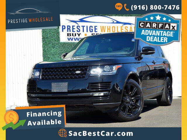 2015 Land Rover Range Rover for sale in Sacramento, CA