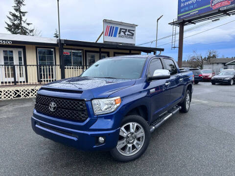 2015 Toyota Tundra for sale at RS Motors in Lynnwood WA