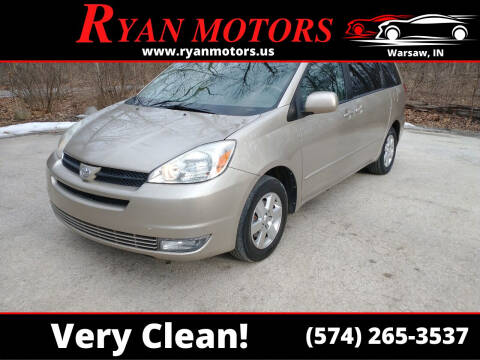 2004 Toyota Sienna for sale at Ryan Motors LLC in Warsaw IN