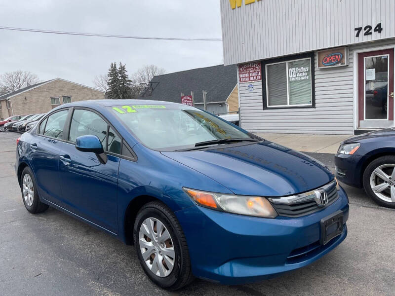 2012 Honda Civic for sale at OZ BROTHERS AUTO in Webster NY