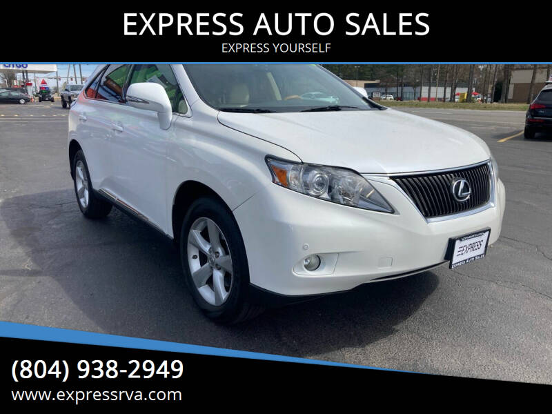 2011 Lexus RX 350 for sale at EXPRESS AUTO SALES in Midlothian VA