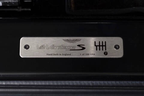 2017 Aston Martin V12 Vantage S Roadster