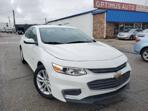 2017 Chevrolet Malibu for sale at Optimus Auto in Omaha NE