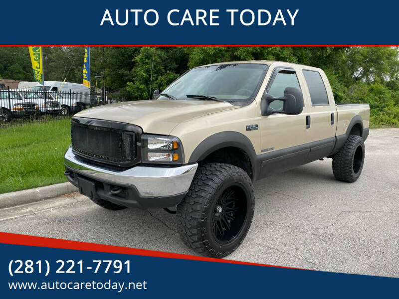 2001 Ford F-250 Super Duty for sale at AUTO CARE TODAY in Spring TX