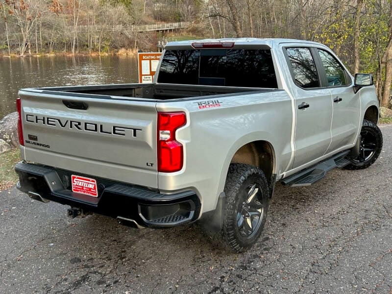 Used 2021 Chevrolet Silverado 1500 LT Trail Boss with VIN 3GCPYFED6MG260796 for sale in Iron River, MI