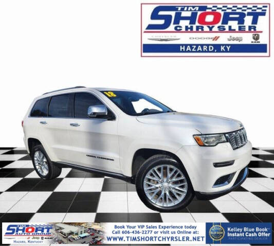 2018 Jeep Grand Cherokee for sale at Tim Short CDJR Hazard in Hazard, KY