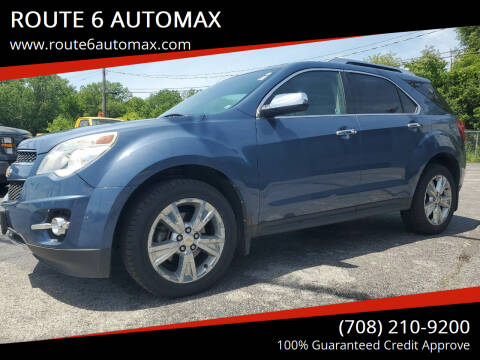 2011 Chevrolet Equinox for sale at ROUTE 6 AUTOMAX in Markham IL