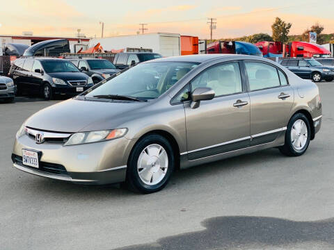 2006 Honda Civic for sale at GALAXY AUTO DEALS INC in Sacramento CA