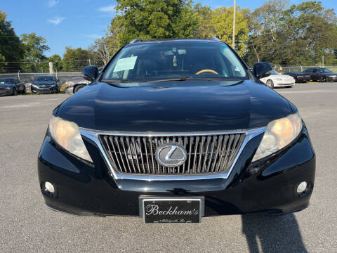 2012 Lexus RX 350 for sale at Beckham's Used Cars in Milledgeville GA