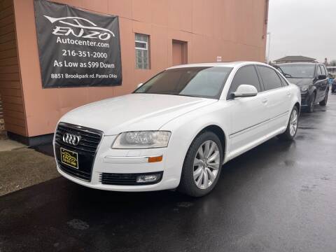 2009 Audi A8 L for sale at ENZO AUTO in Parma OH