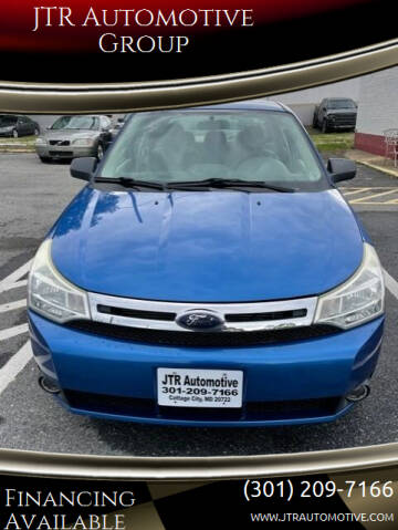 2010 Ford Focus for sale at JTR Automotive Group in Cottage City MD