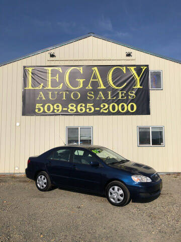 2005 Toyota Corolla for sale at Legacy Auto Sales in Yakima WA