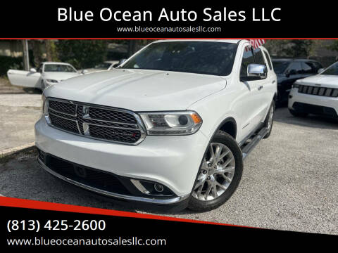 2015 Dodge Durango for sale at Blue Ocean Auto Sales LLC in Tampa FL