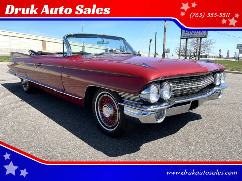 1961 Cadillac Series 62 for sale at Druk Auto Sales in Ramsey MN