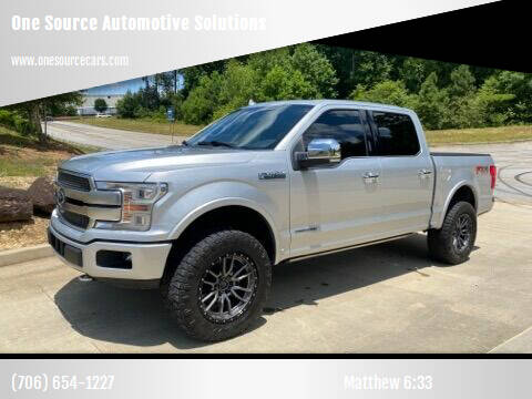 2018 Ford F-150 for sale at One Source Automotive Solutions in Braselton GA