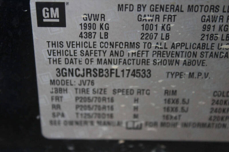 2015 Chevrolet Trax LT