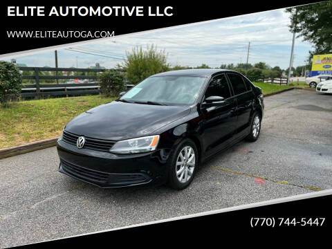 2012 Volkswagen Jetta for sale at ELITE AUTOMOTIVE LLC in Alpharetta GA