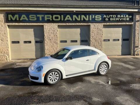 2015 Volkswagen Beetle for sale at Mastroianni Auto Sales in Palmer MA