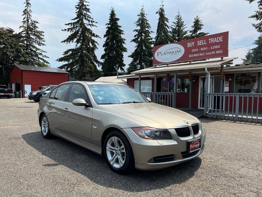 2008 BMW 3 Series for sale at PLATINUM AUTO SALES INC in Lacey, WA