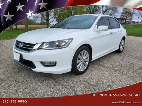 2013 Honda Accord for sale at Lifetime Auto Sales and Service in West Bend WI