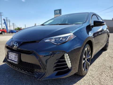 2017 Toyota Corolla for sale at Zion Autos LLC in Pasco WA