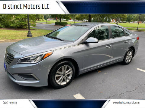2016 Hyundai Sonata for sale at Distinct Motors LLC in Mechanicsville VA