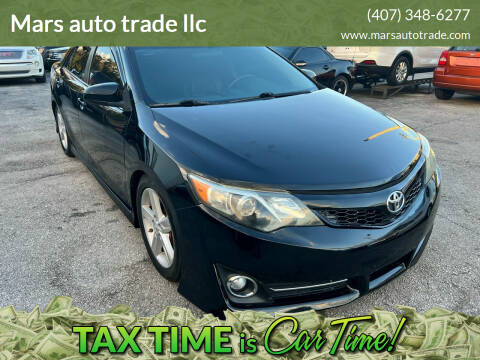 2012 Toyota Camry for sale at Mars auto trade llc in Kissimmee FL