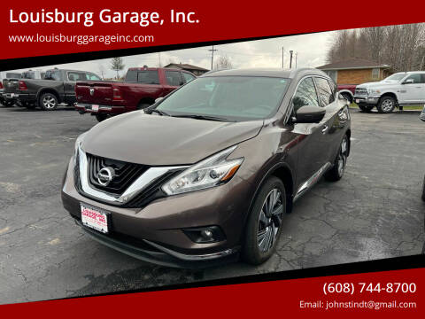 2018 Nissan Murano for sale at Louisburg Garage, Inc. in Cuba City WI