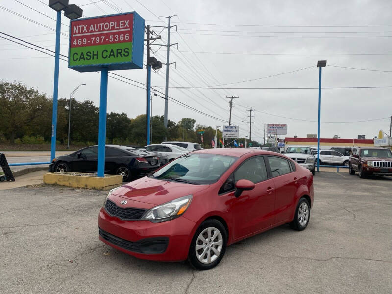 2013 Kia Rio for sale at NTX Autoplex in Garland TX