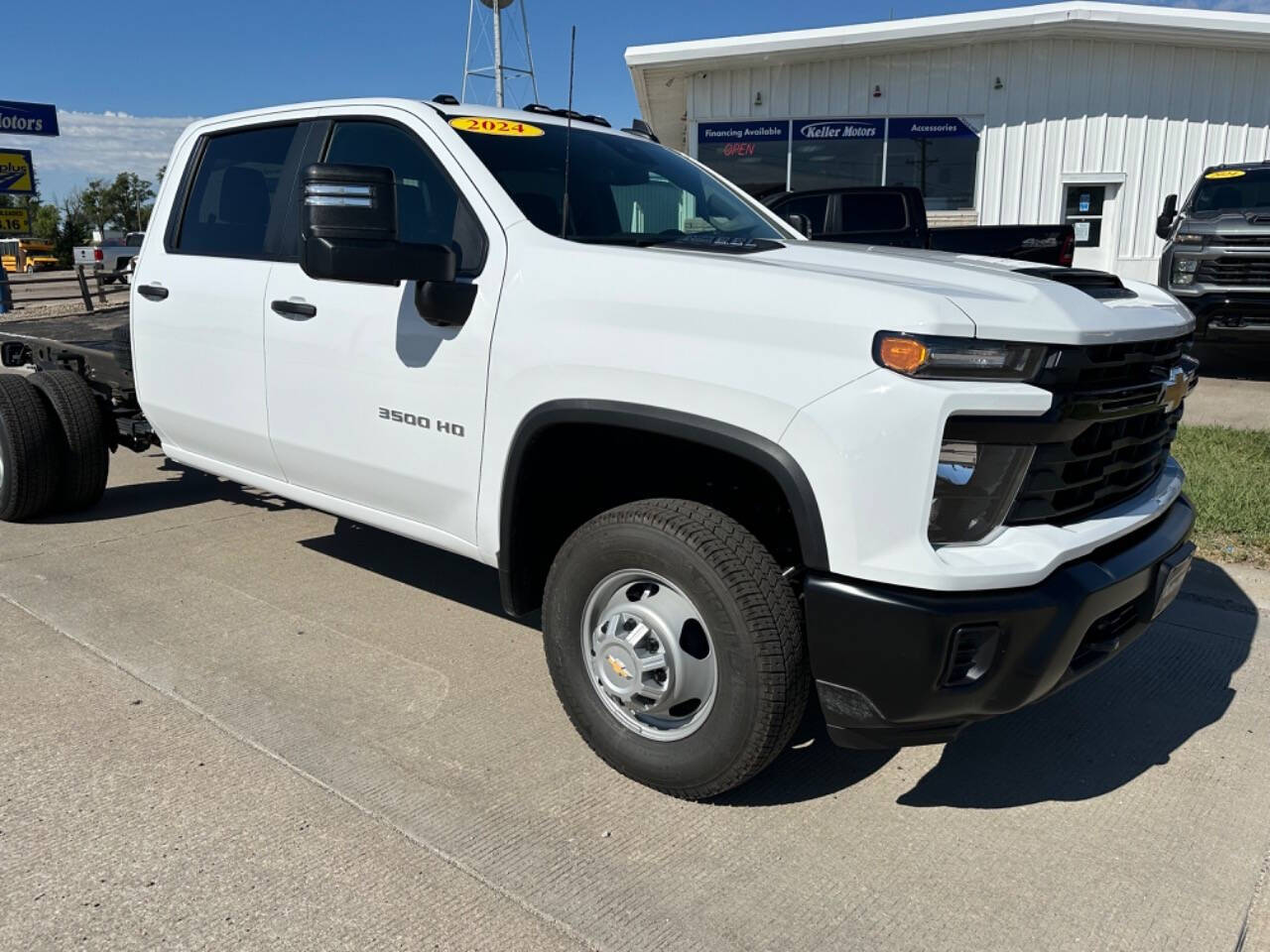 2024 Chevrolet Silverado 3500HD CC for sale at Keller Motors in Palco, KS