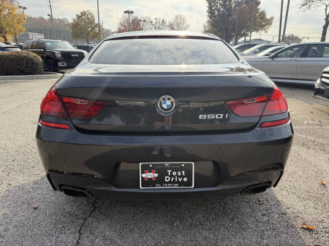 2015 BMW 6 Series 650i Gran Coupe
