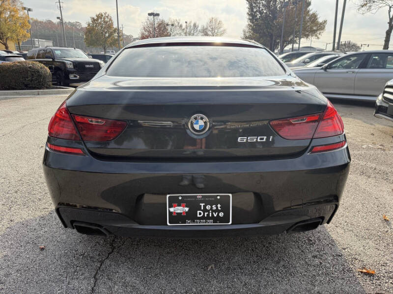 2015 BMW 6 Series 650i Gran Coupe