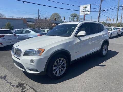 2012 BMW X3 for sale at Starmount Motors in Charlotte NC