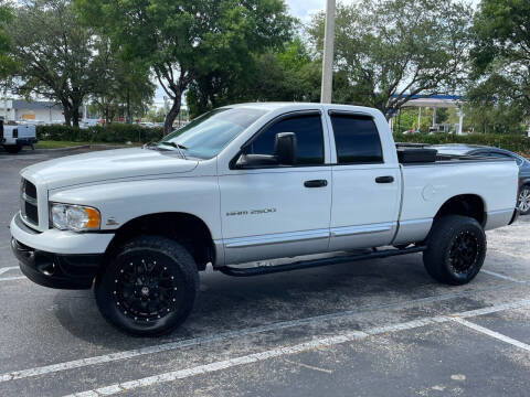 2003 Dodge Ram Pickup 2500 for sale at Quality Motors Truck Center in Miami FL