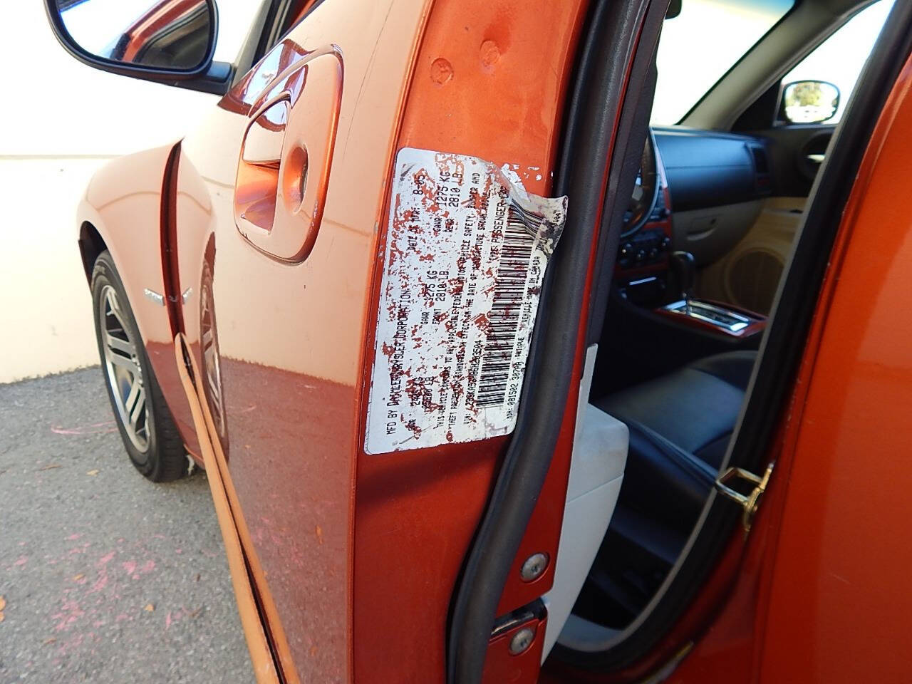 Orange 2006 Dodge Charger RT RT 4dr Sedan 53