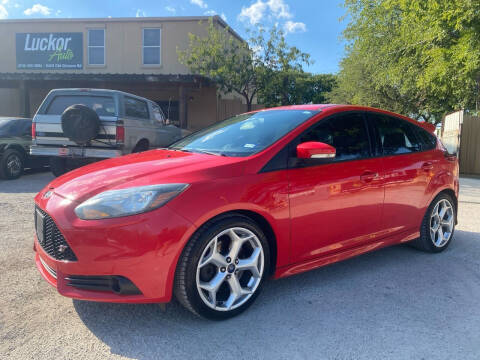 2013 Ford Focus for sale at LUCKOR AUTO in San Antonio TX