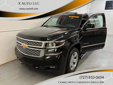 2017 Chevrolet Tahoe for sale at X Auto LLC in Pinellas Park FL