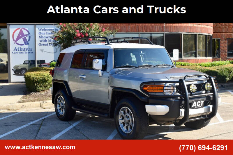 2012 Toyota FJ Cruiser for sale at Atlanta Cars and Trucks in Kennesaw GA