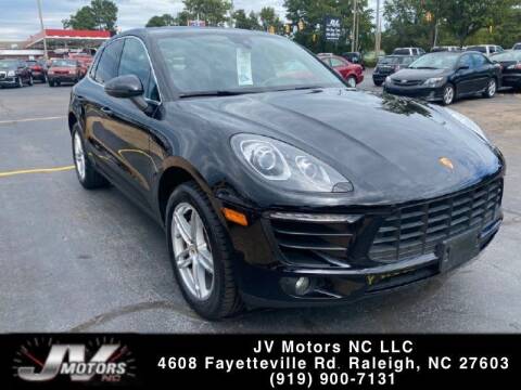 2017 Porsche Macan for sale at JV Motors NC LLC in Raleigh NC
