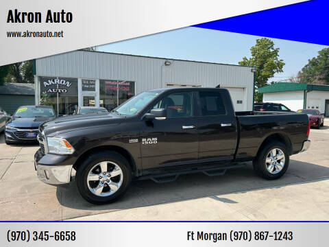 2017 RAM 1500 for sale at Akron Auto - Fort Morgan in Fort Morgan CO