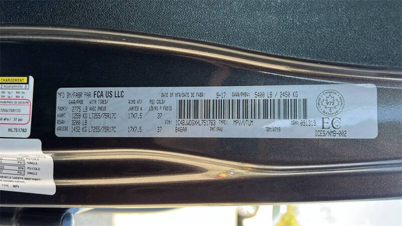 2017 Jeep Wrangler Unlimited