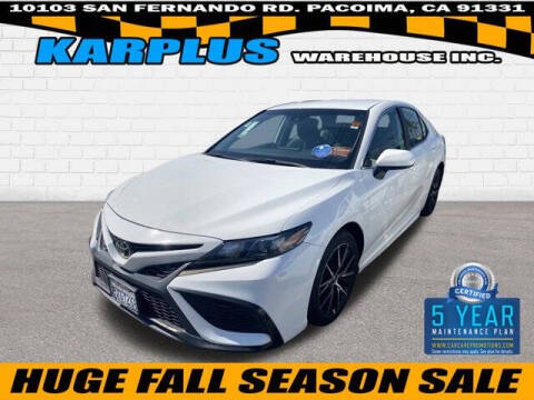 2021 Toyota Camry for sale at Karplus Warehouse in Pacoima CA