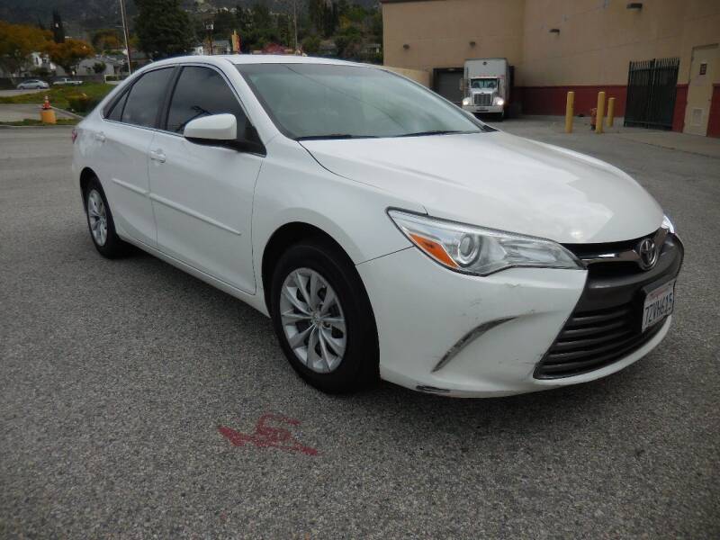 2016 Toyota Camry for sale at ARAX AUTO SALES in Tujunga CA