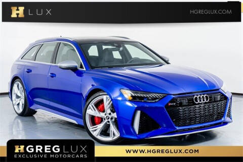 2023 Audi RS 6 Avant for sale at HGREG LUX EXCLUSIVE MOTORCARS in Pompano Beach FL