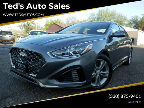 2018 Hyundai Sonata for sale at Ted's Auto Sales in Louisville OH