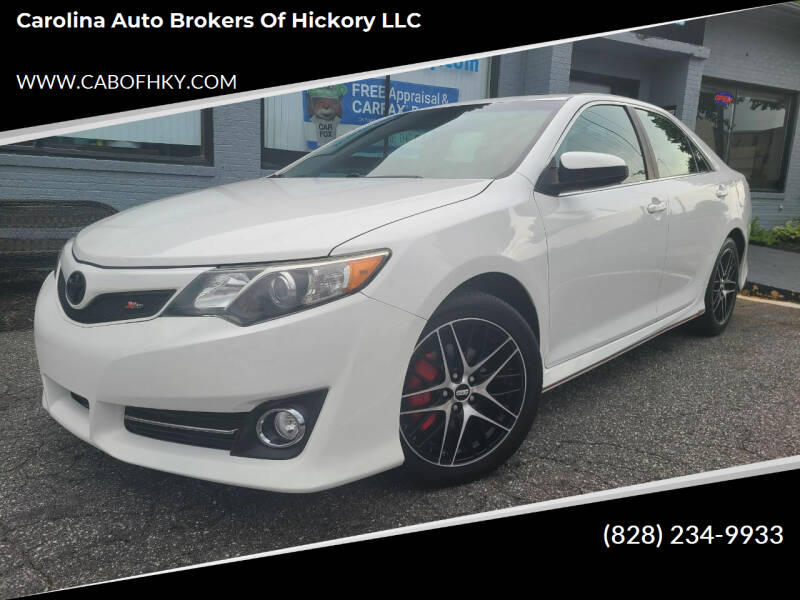 2014 Toyota Camry for sale at Carolina Auto Brokers of Hickory LLC in Newton NC
