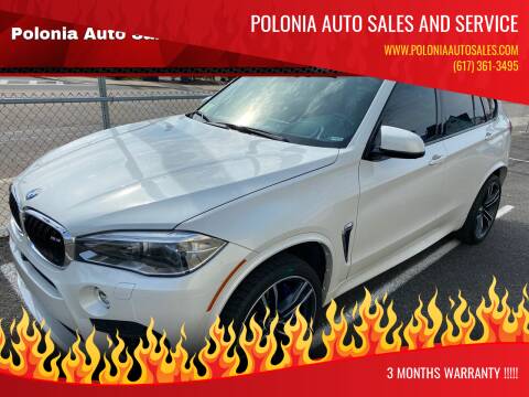 2016 BMW X5 M for sale at Polonia Auto Sales and Service in Boston MA