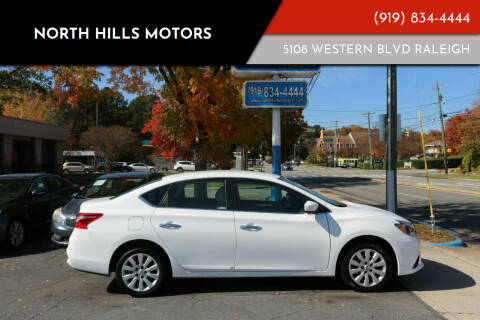 2017 Nissan Sentra for sale at NORTH HILLS MOTORS in Raleigh NC