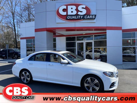 2019 Mercedes-Benz E-Class for sale at CBS Quality Cars in Durham NC