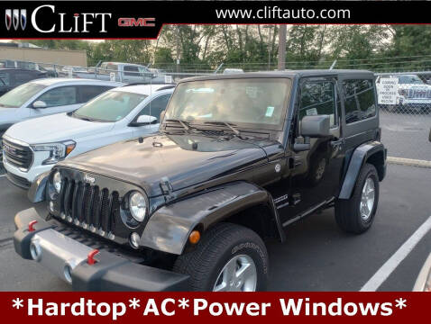 2016 Jeep Wrangler for sale at Clift Buick GMC in Adrian MI